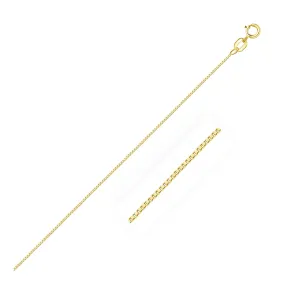 10k Yellow Gold Classic Box Chain 0.6mm-rx64397-16