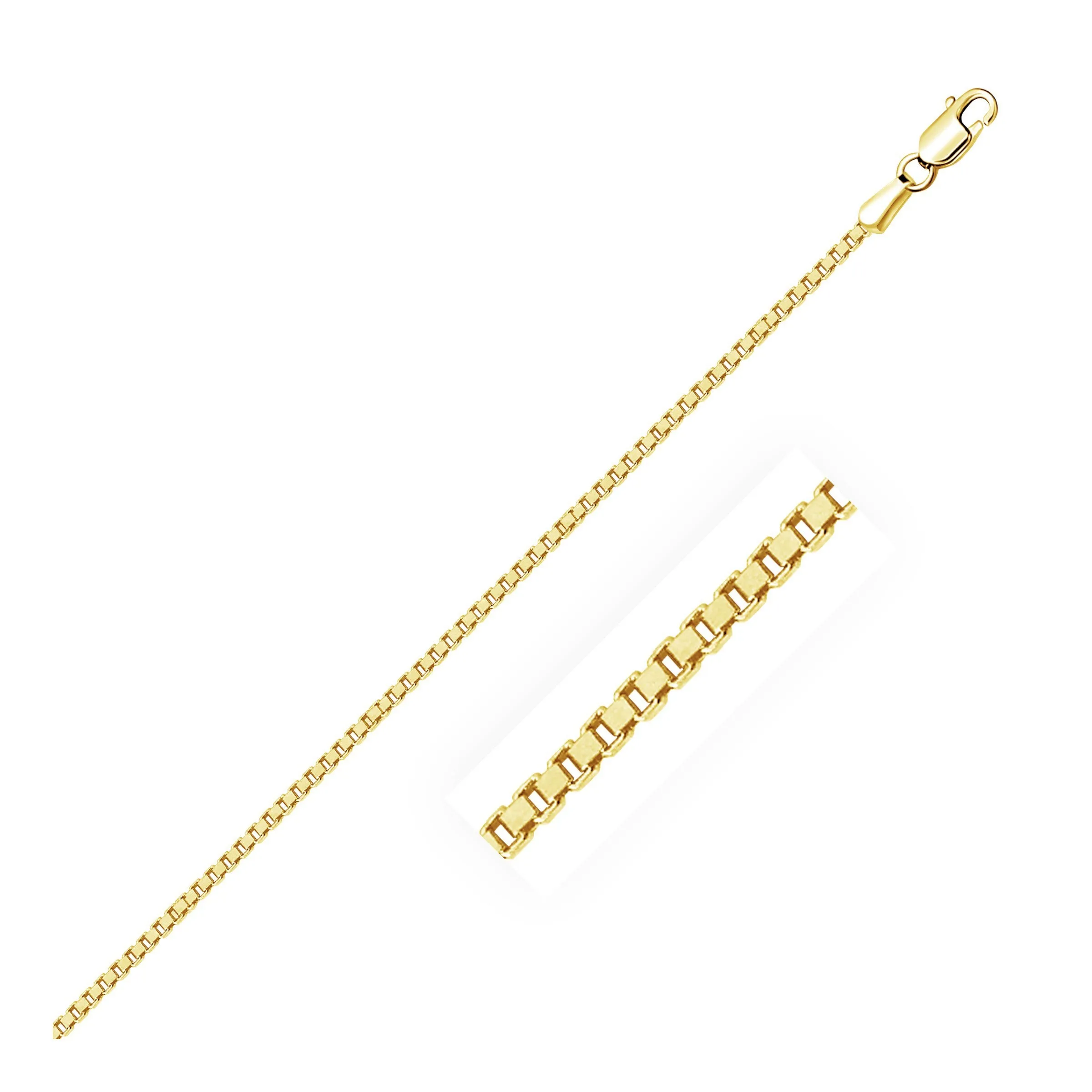 14k Yellow Gold Classic Box Chain 1.4mm-rx96664-16