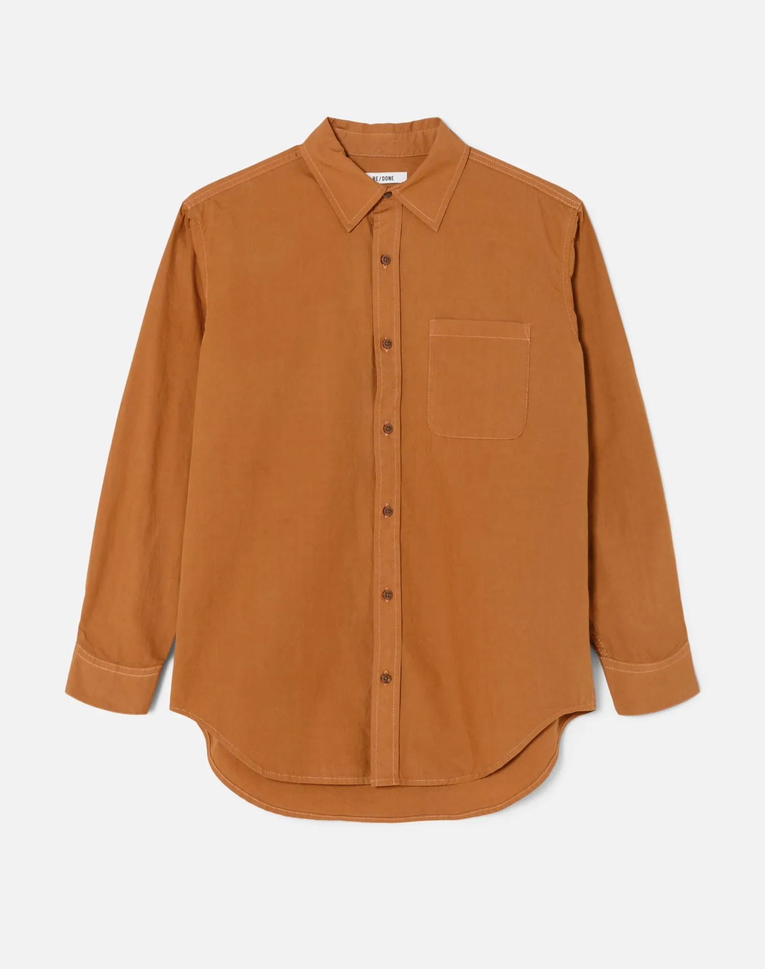 90s Oversized Shirt - Ginger