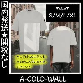 A-COLD-WALL  |Crew Neck Unisex Street Style U-Neck Cotton Short Sleeves