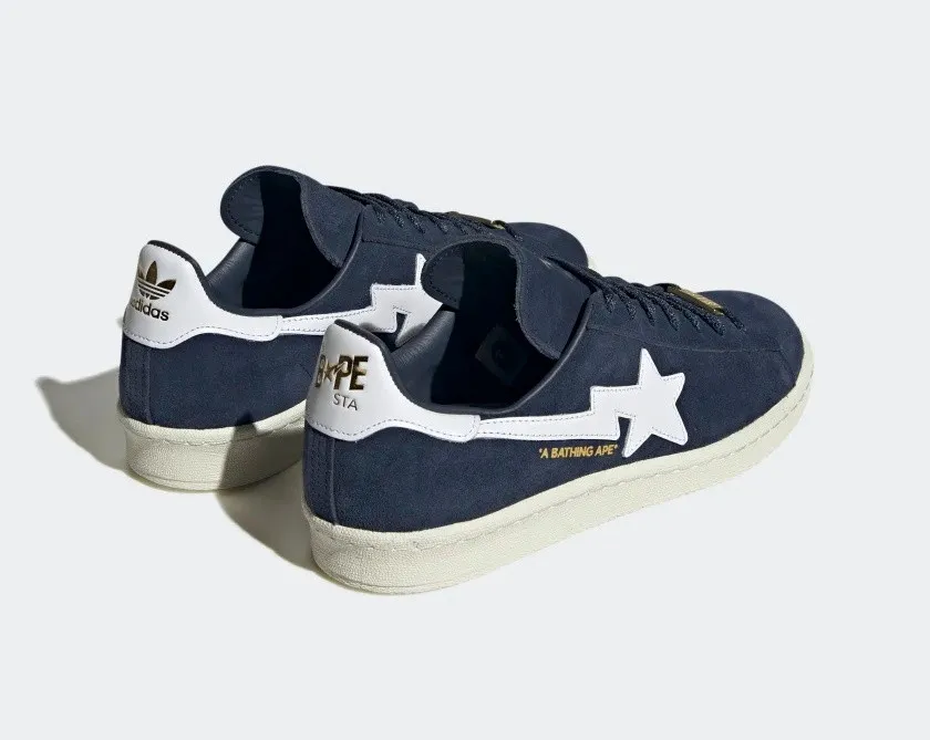 Adidas Campus 80s Bape Collegiate Navy Cloud White Off White ID4770