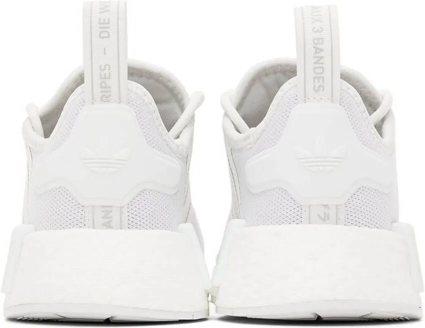 Adidas Kids White NMD_R1 Big Kids Sneakers