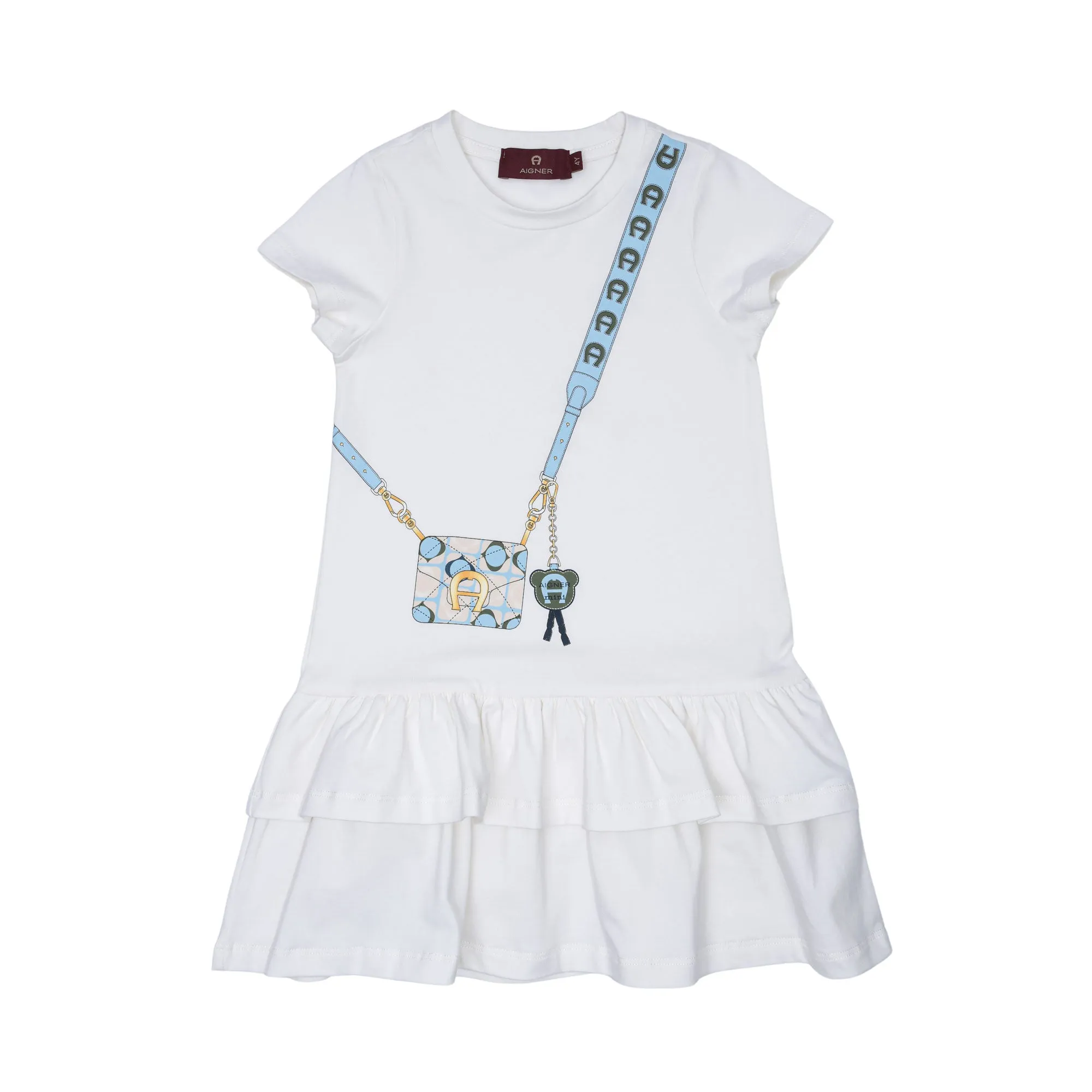 Aigner Kids Girl's White Dress