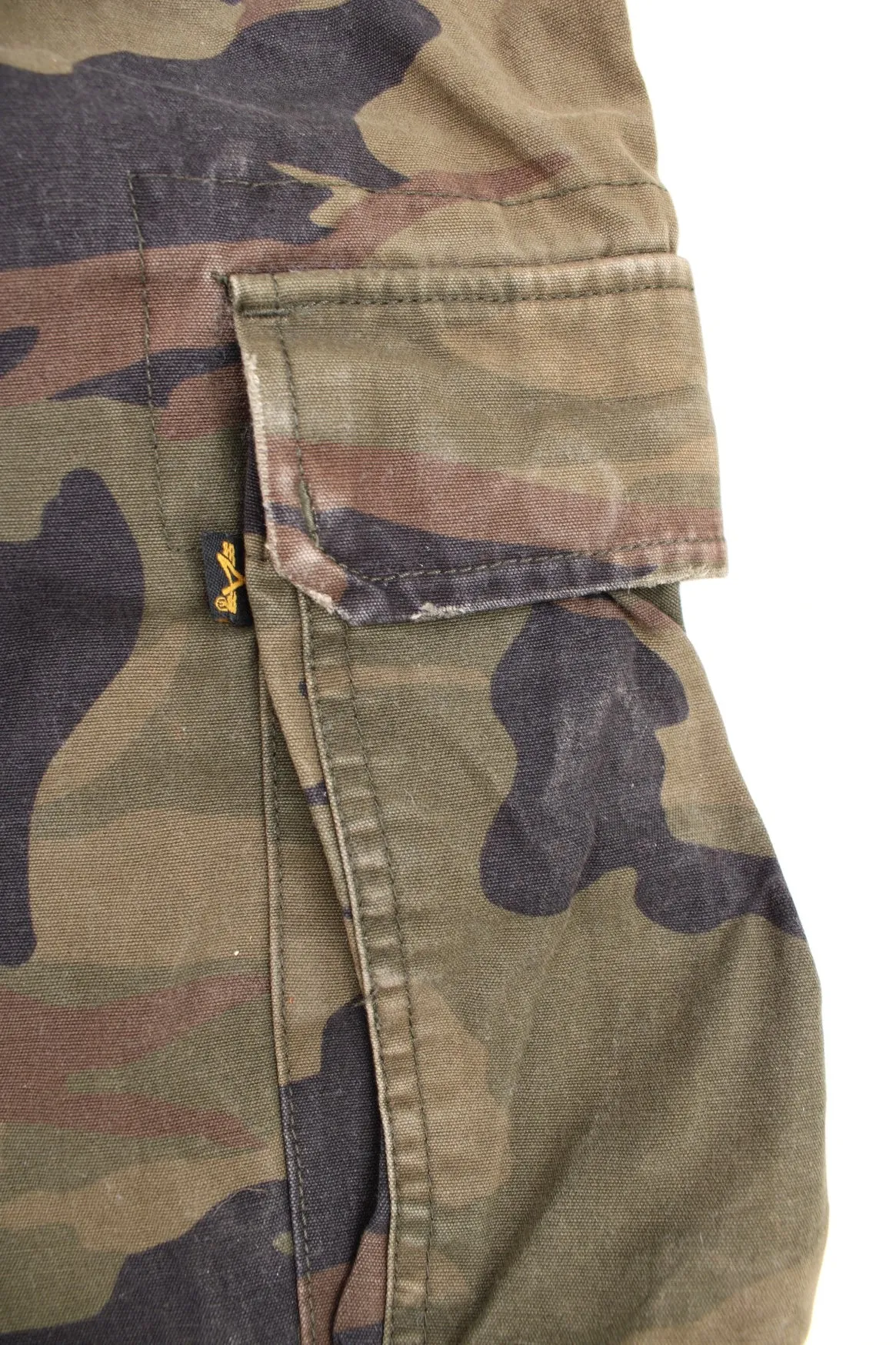 Alpha Industries Camo Cargo Short