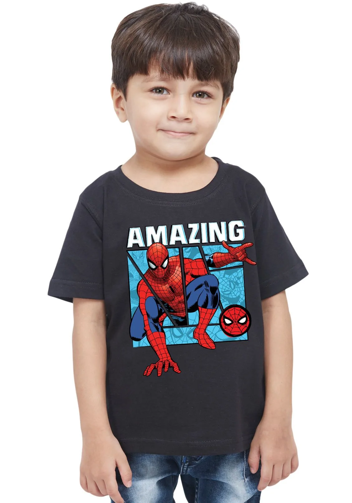 Amazing Webmaster Spiderman Kids T-Shirt