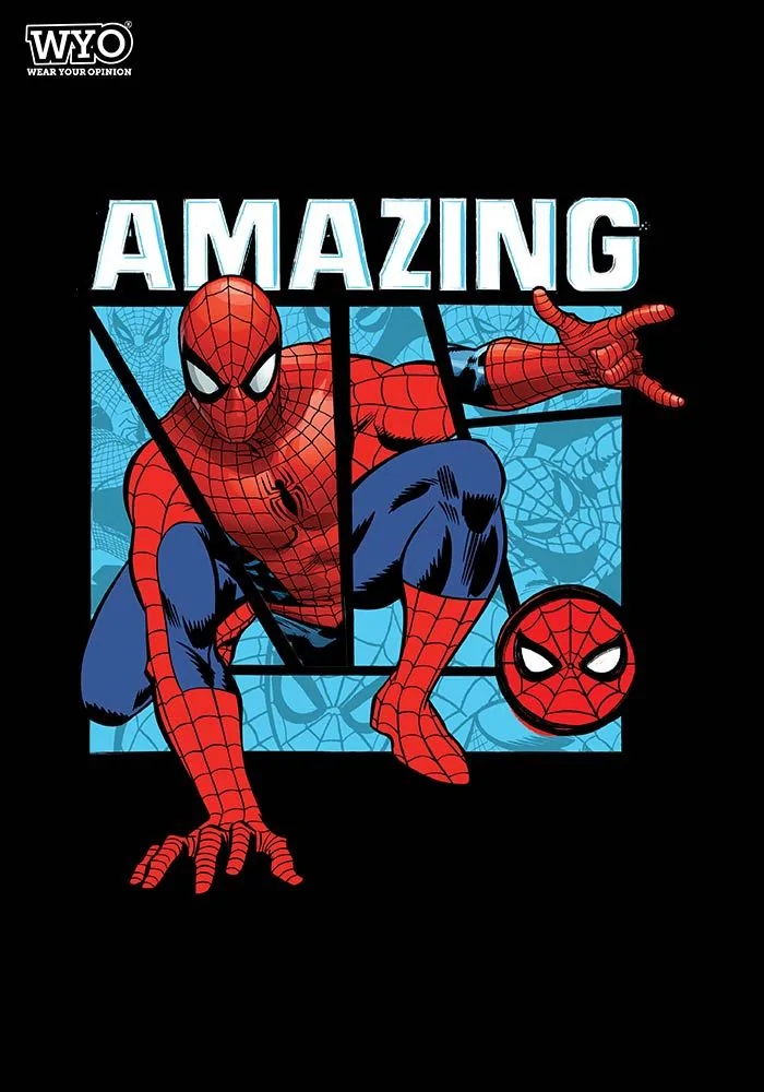 Amazing Webmaster Spiderman Kids T-Shirt