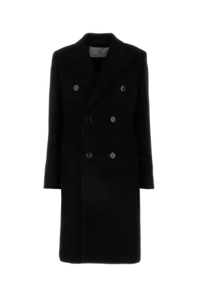 Ami Black Wool Coat