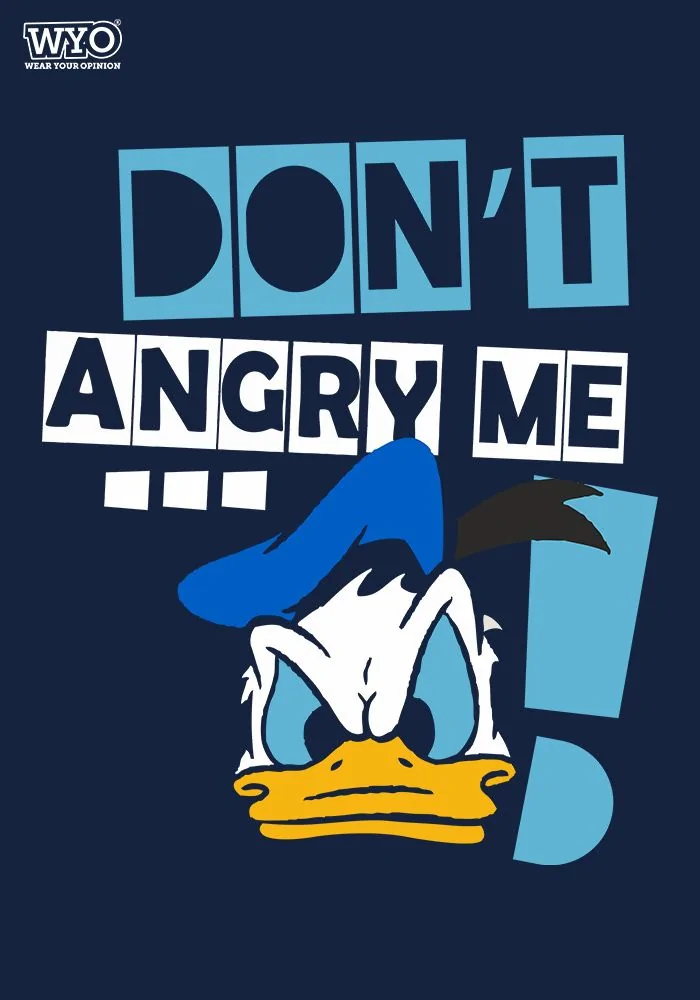 Angry Donald Duck Kids T-Shirt