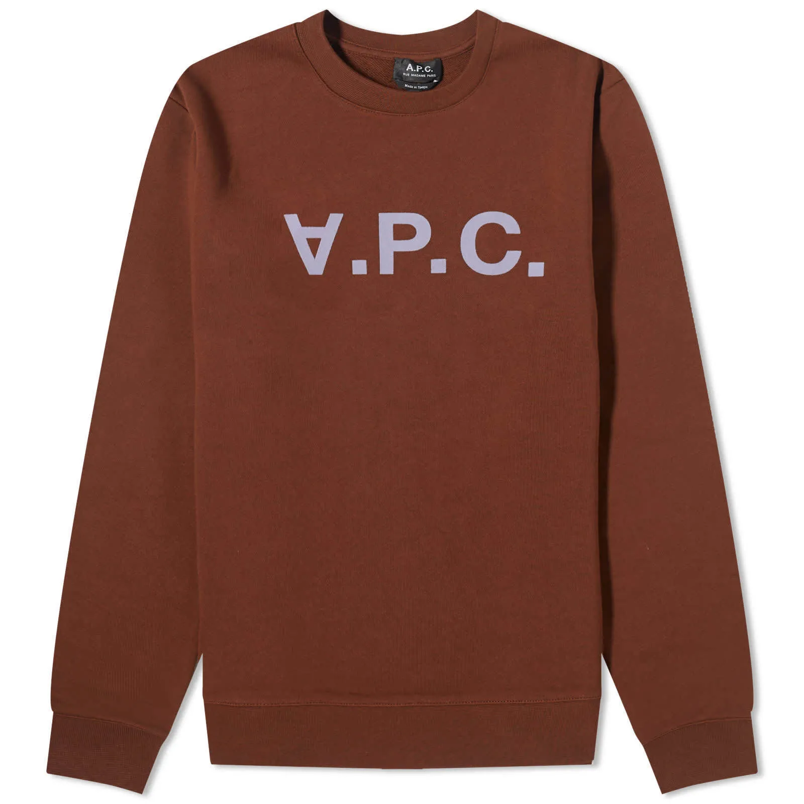 A.P.C.  |Crew Neck Unisex Street Style Long Sleeves Cotton Oversized