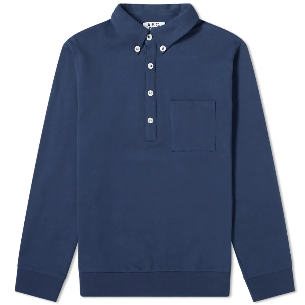 A.P.C. x RTH PoloDark Navy