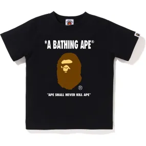 APE HEAD TEE KIDS