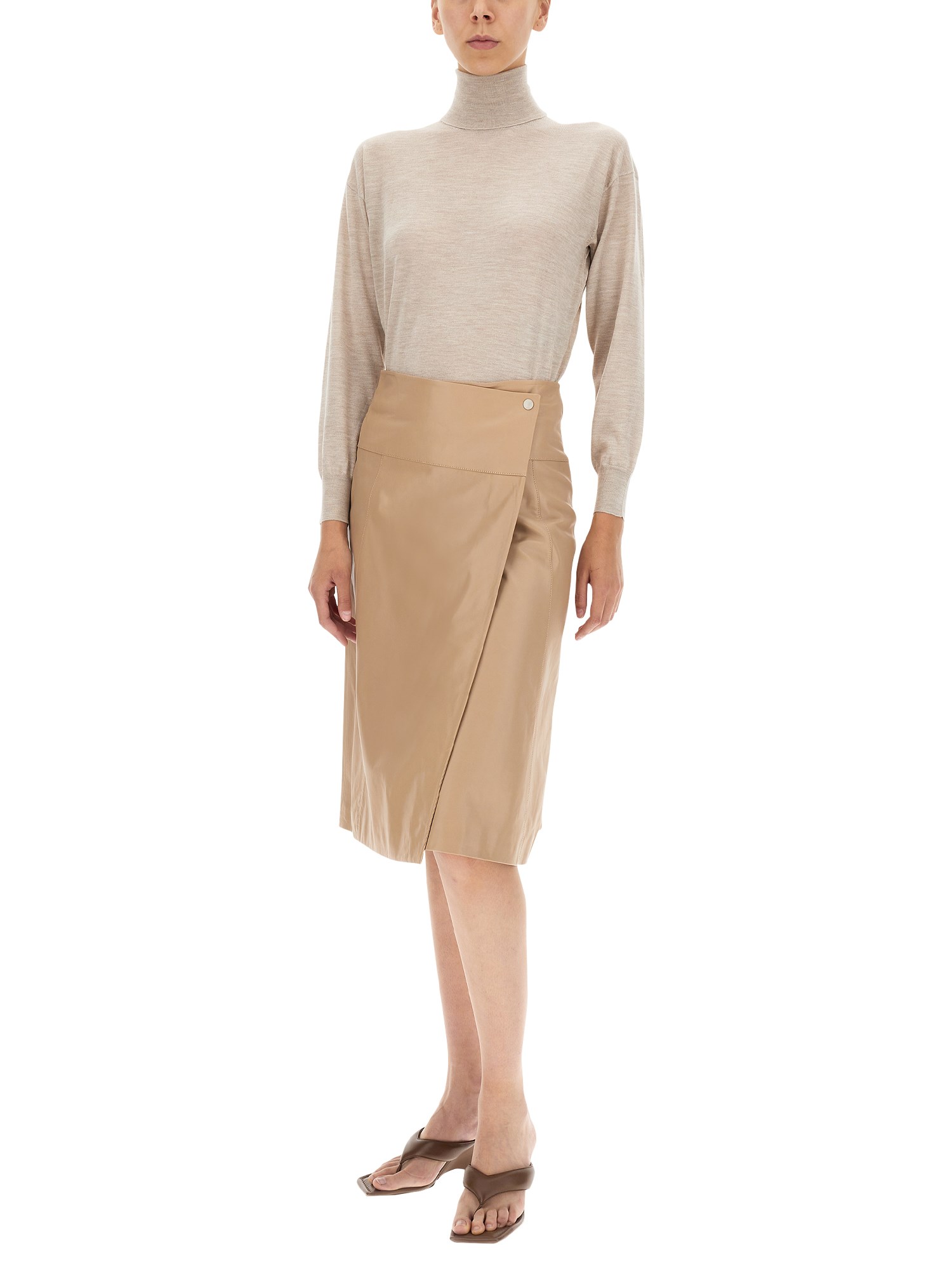 ARMA    GIUDITTA LEATHER SKIRT