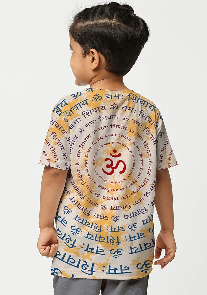 AUM All Over Printed Kids T-Shirt