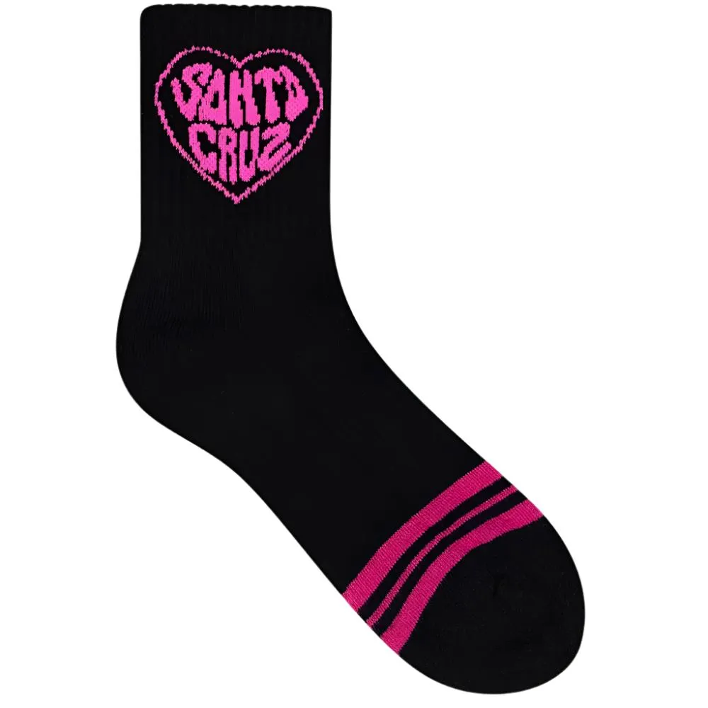 Balloon Heart Mid Socks - Kids