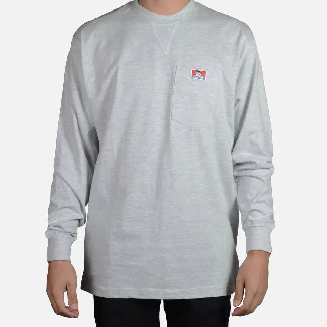 Ben Davis Heavy Duty Long Sleeve Pocket Tee