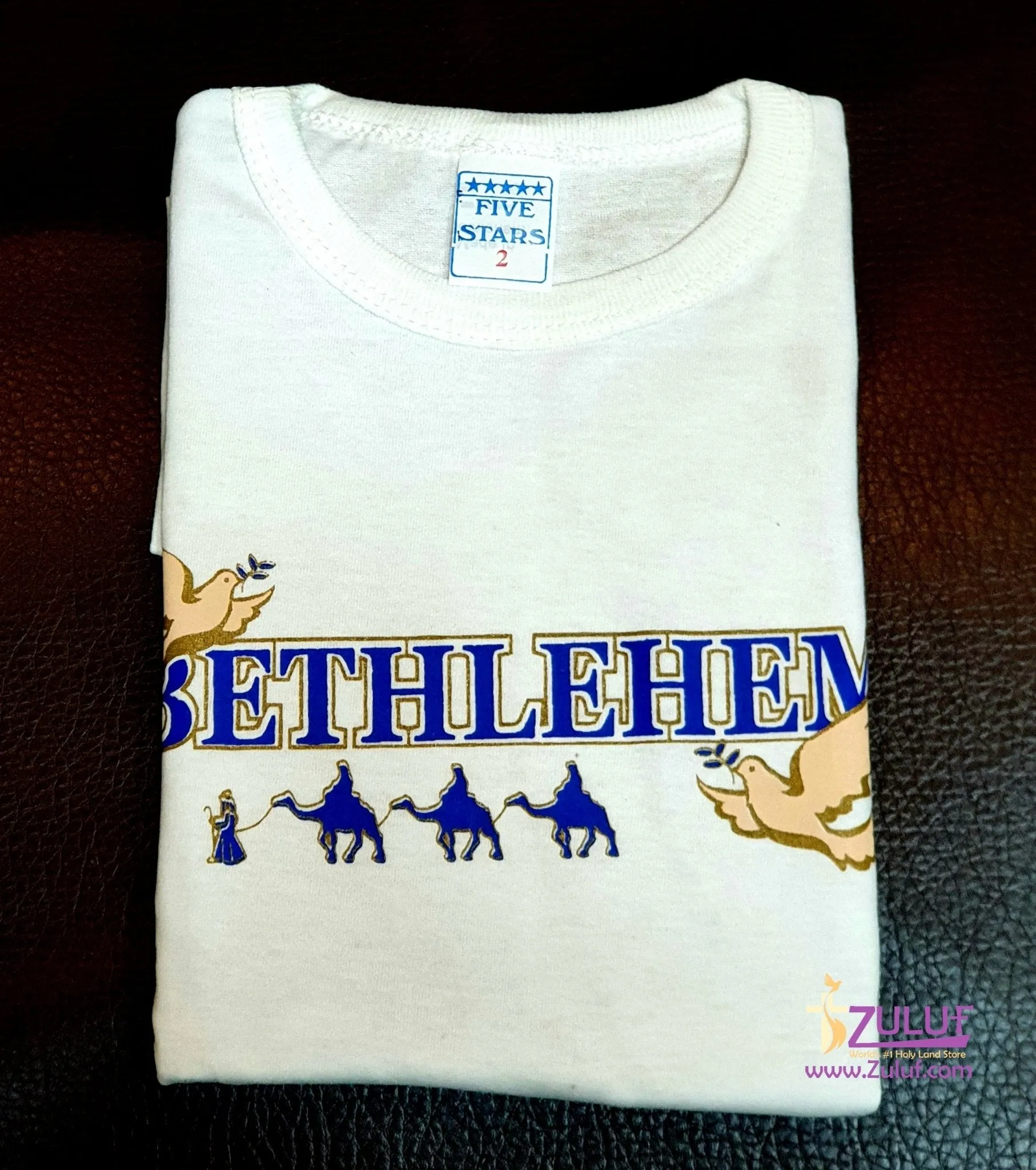 Bethlehem Dove camel kids T.shirt TSH006