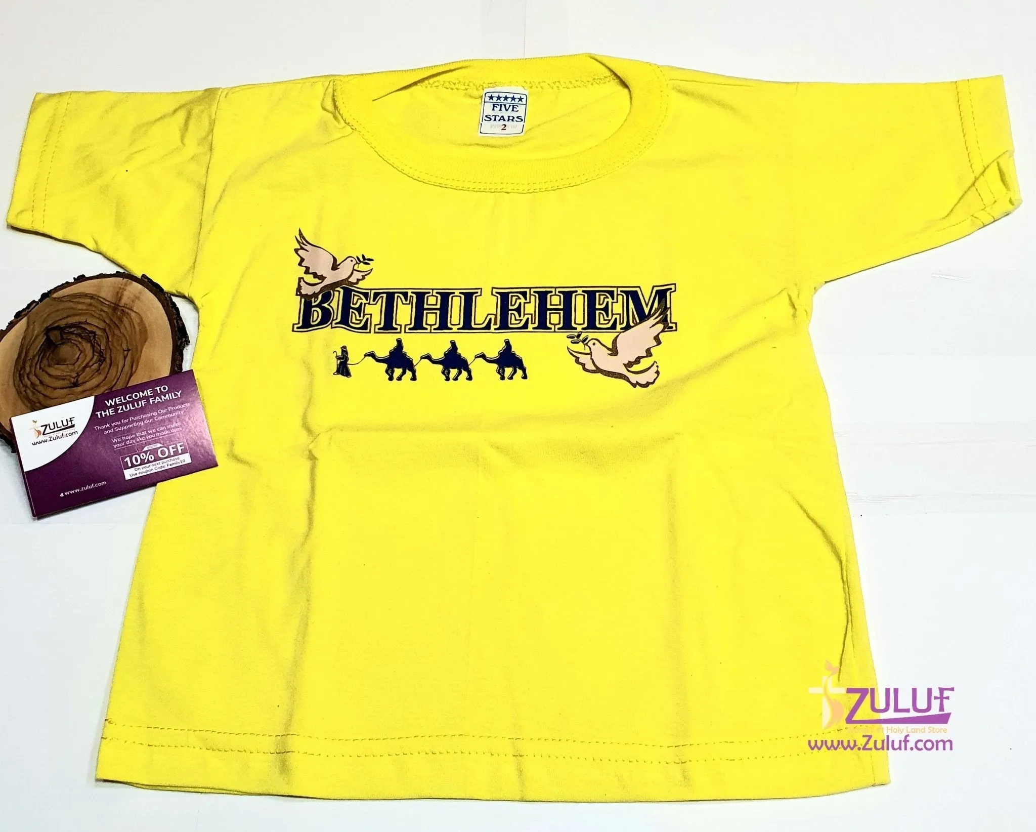 Bethlehem Dove camel kids T.shirt TSH006