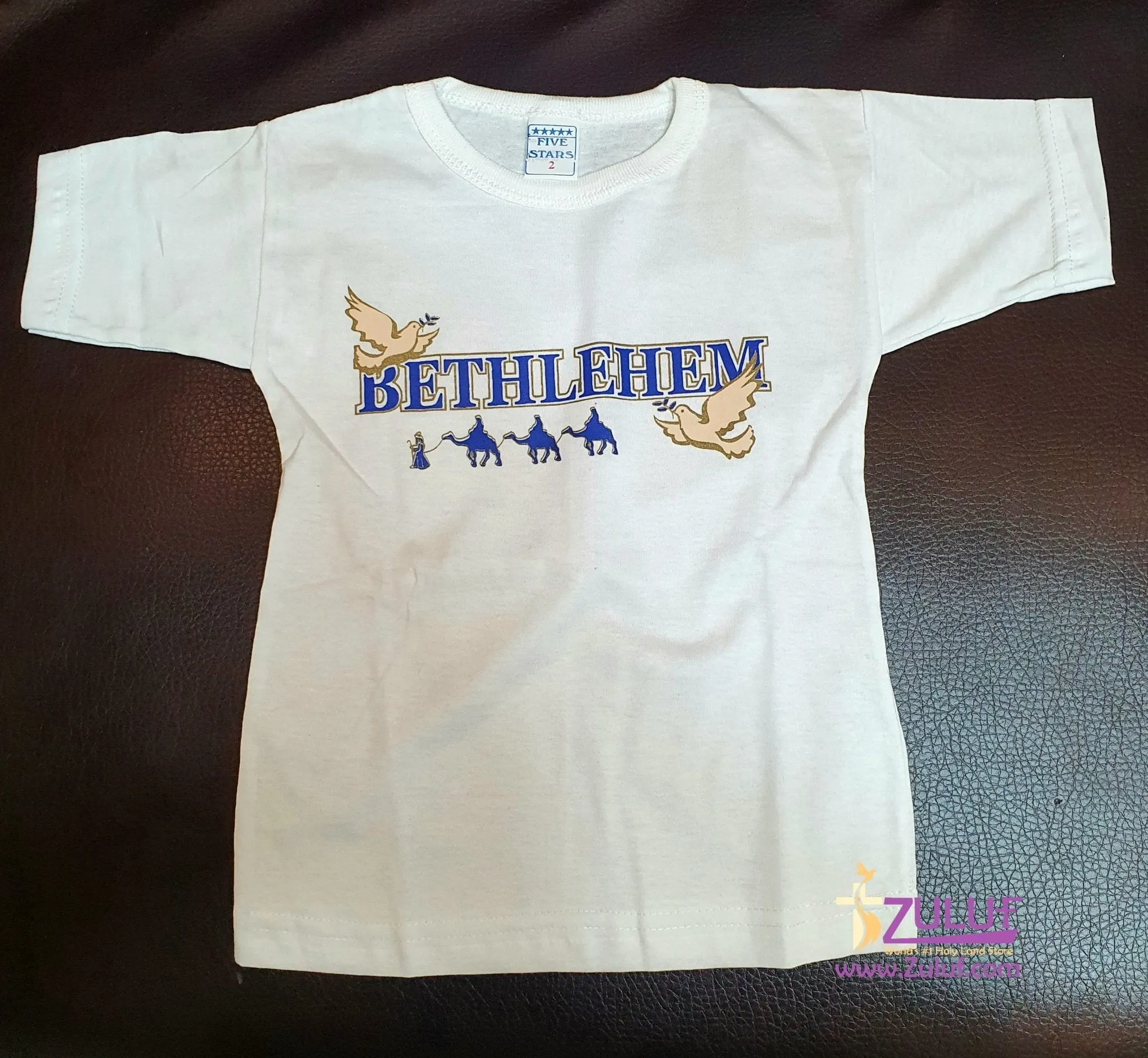 Bethlehem Dove camel kids T.shirt TSH006