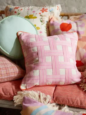 Biggs Cotton Cushion | Dahlia