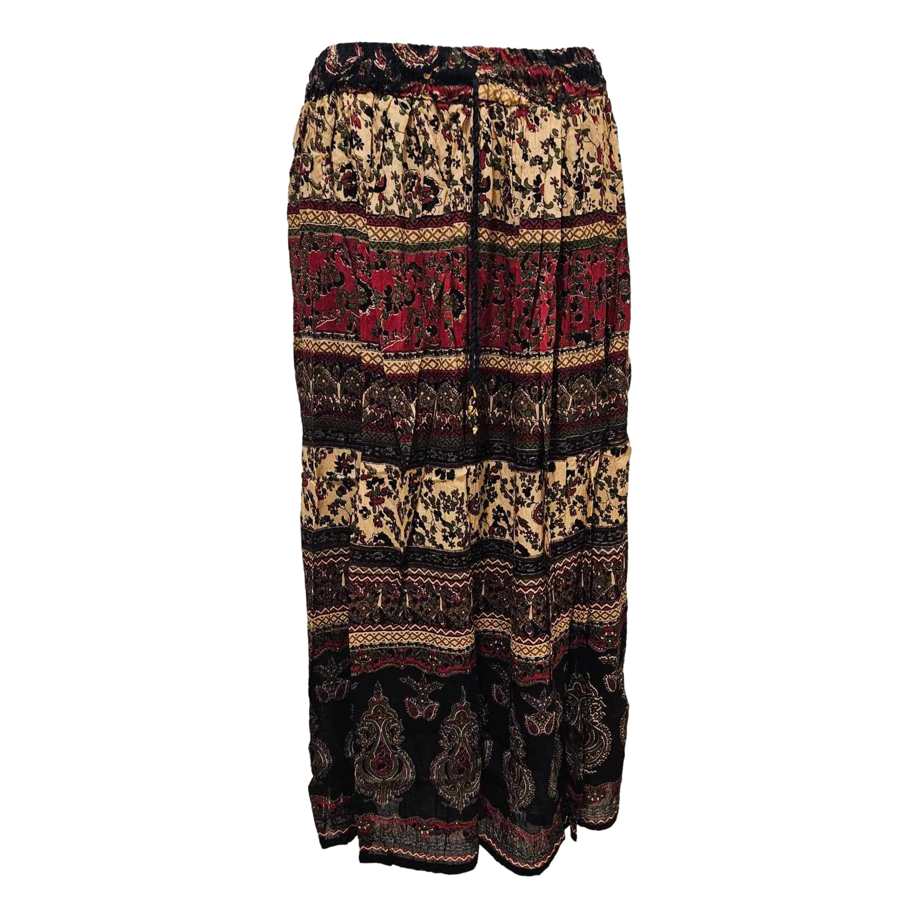 Bohemian Style Long Skirt