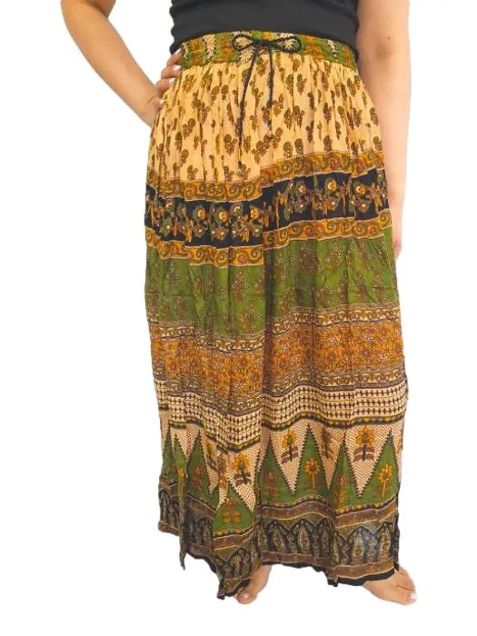 Bohemian Style Long Skirt