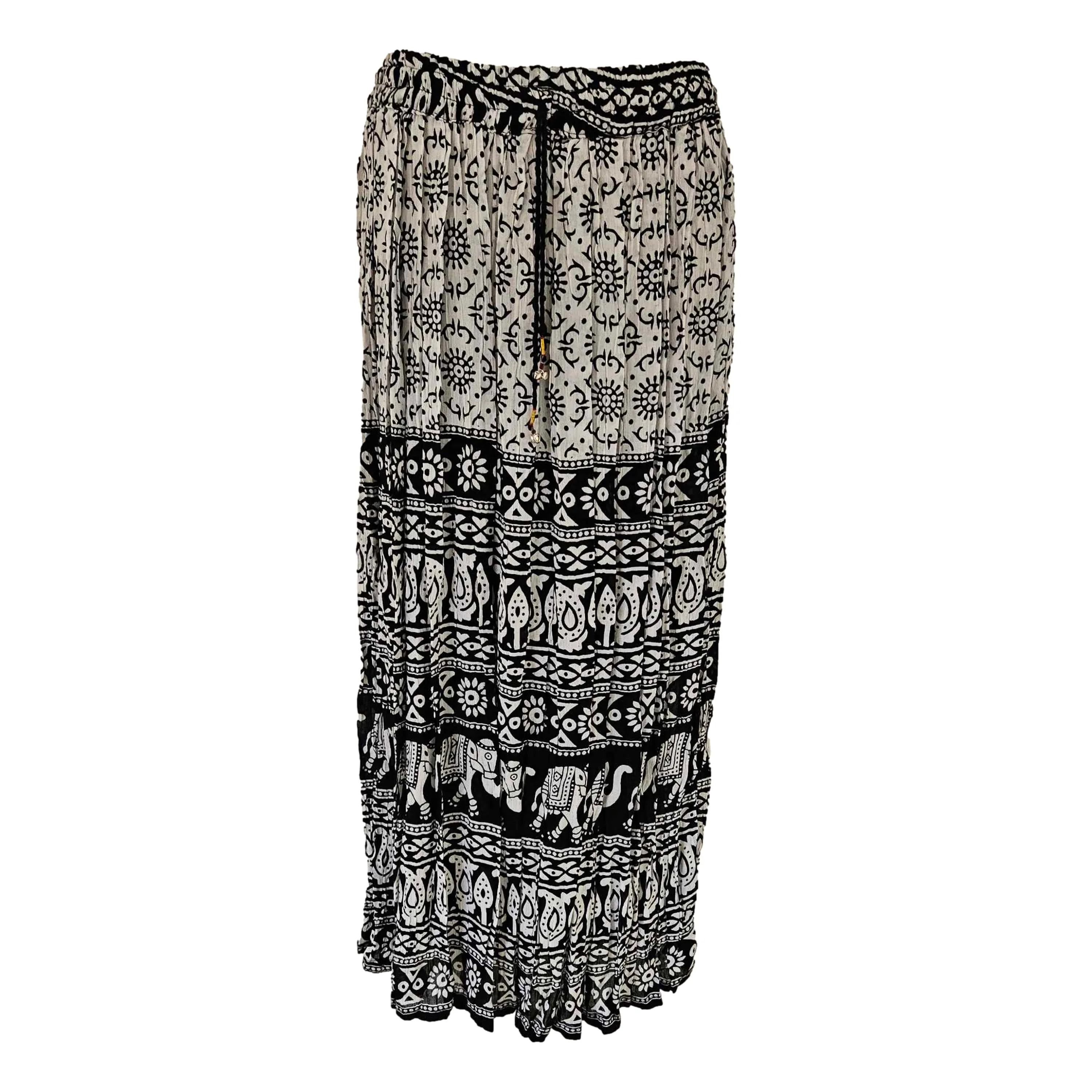 Bohemian Style Long Skirt