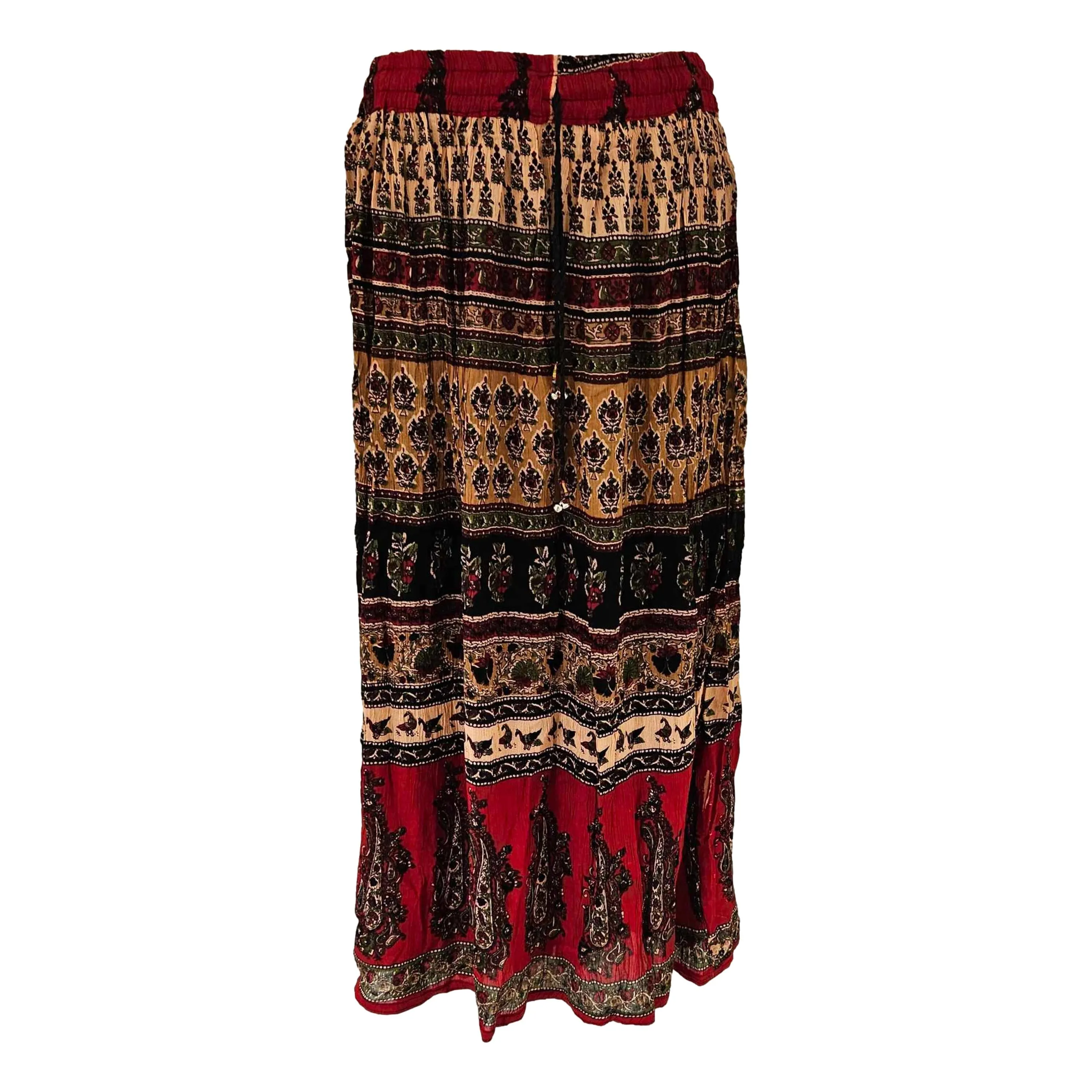 Bohemian Style Long Skirt