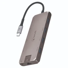 Bonelk Long-Life USB-C to 11-in-1 Multiport Hub - Space Grey