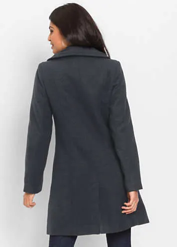 bonprix Shawl Collar Coat | Grattan