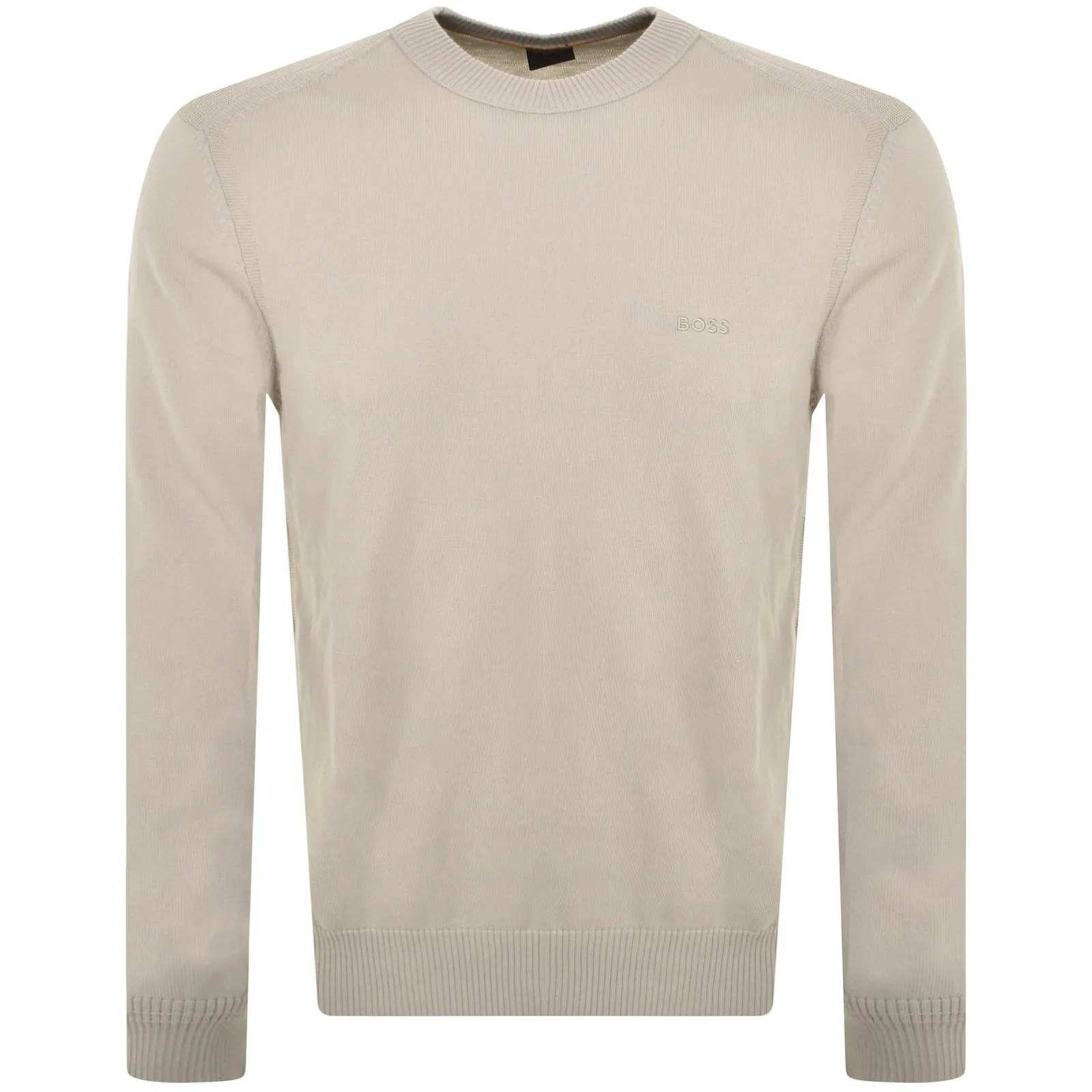 BOSS Asac Knit Jumper Beige