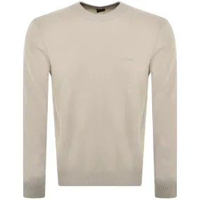 BOSS Asac Knit Jumper Beige