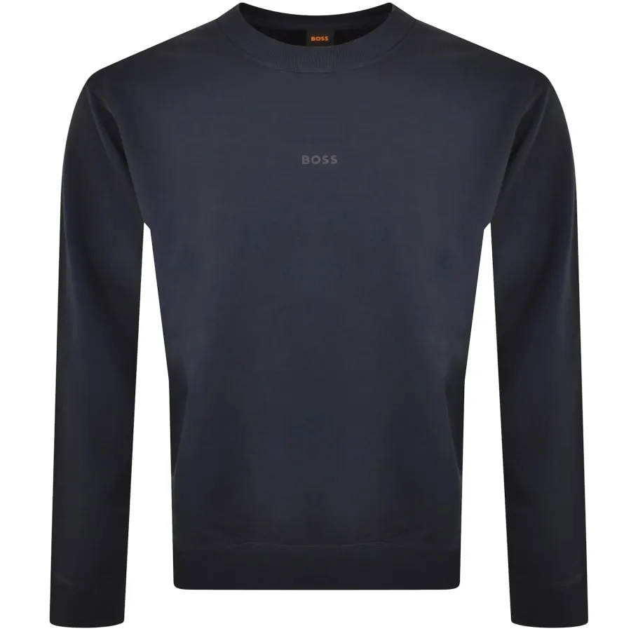 BOSS Wefade Sweatshirt Navy