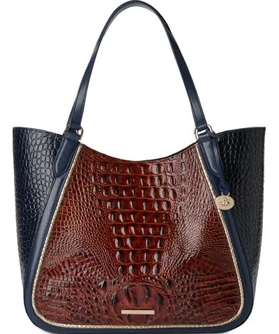 Brahmin Aliza Melbourne Large Leather Tote