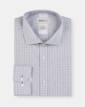 Brooksfield - Navy Check Shirt