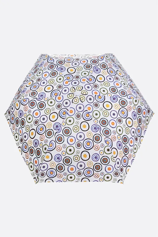 bubbles print nylon small umbrella