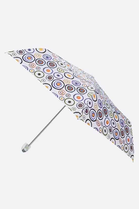 bubbles print nylon small umbrella