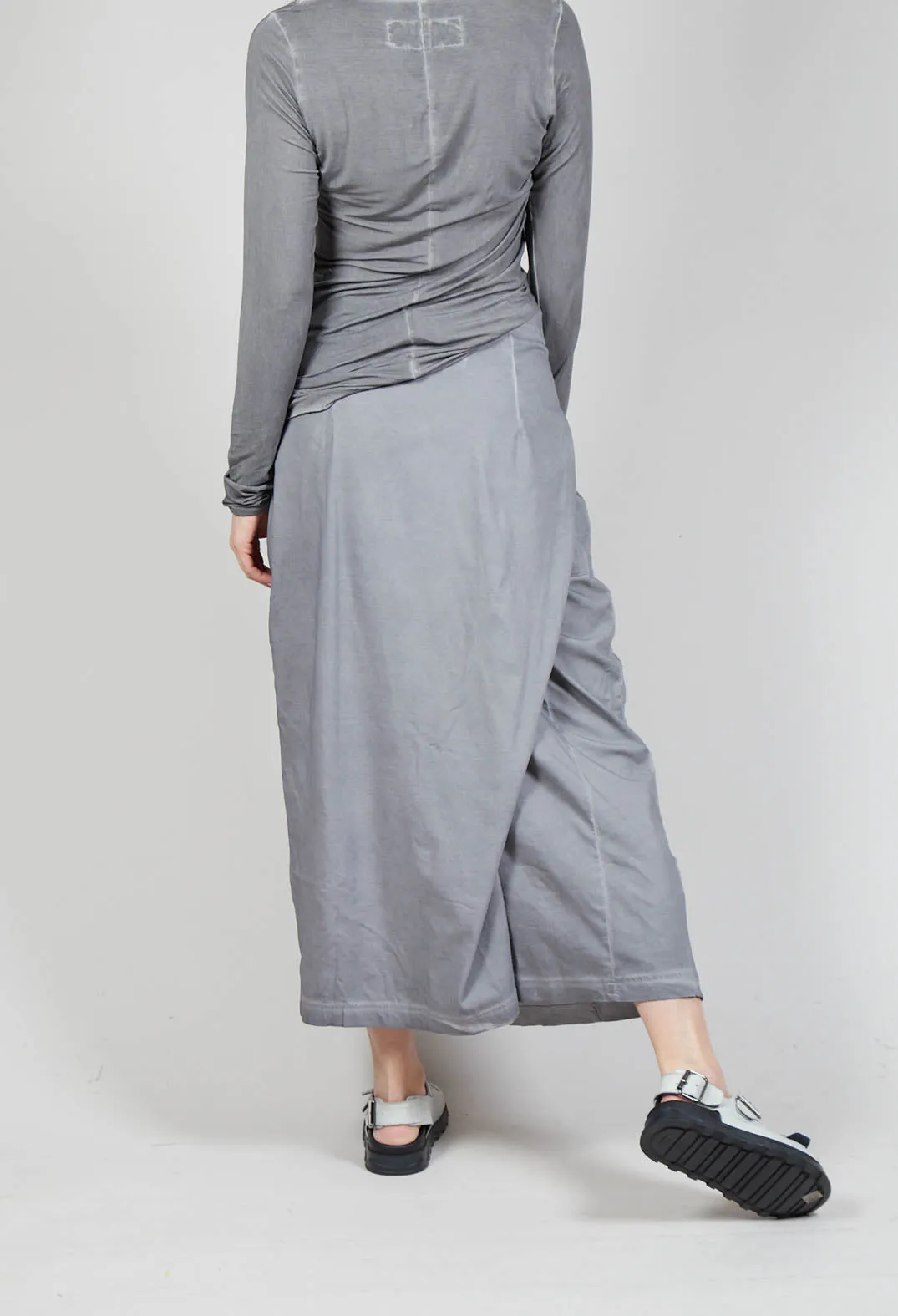 Cargo Skirt in C.Coal 70% Cloud