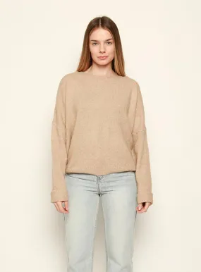 Christina Essential Knit Jumper-TAN