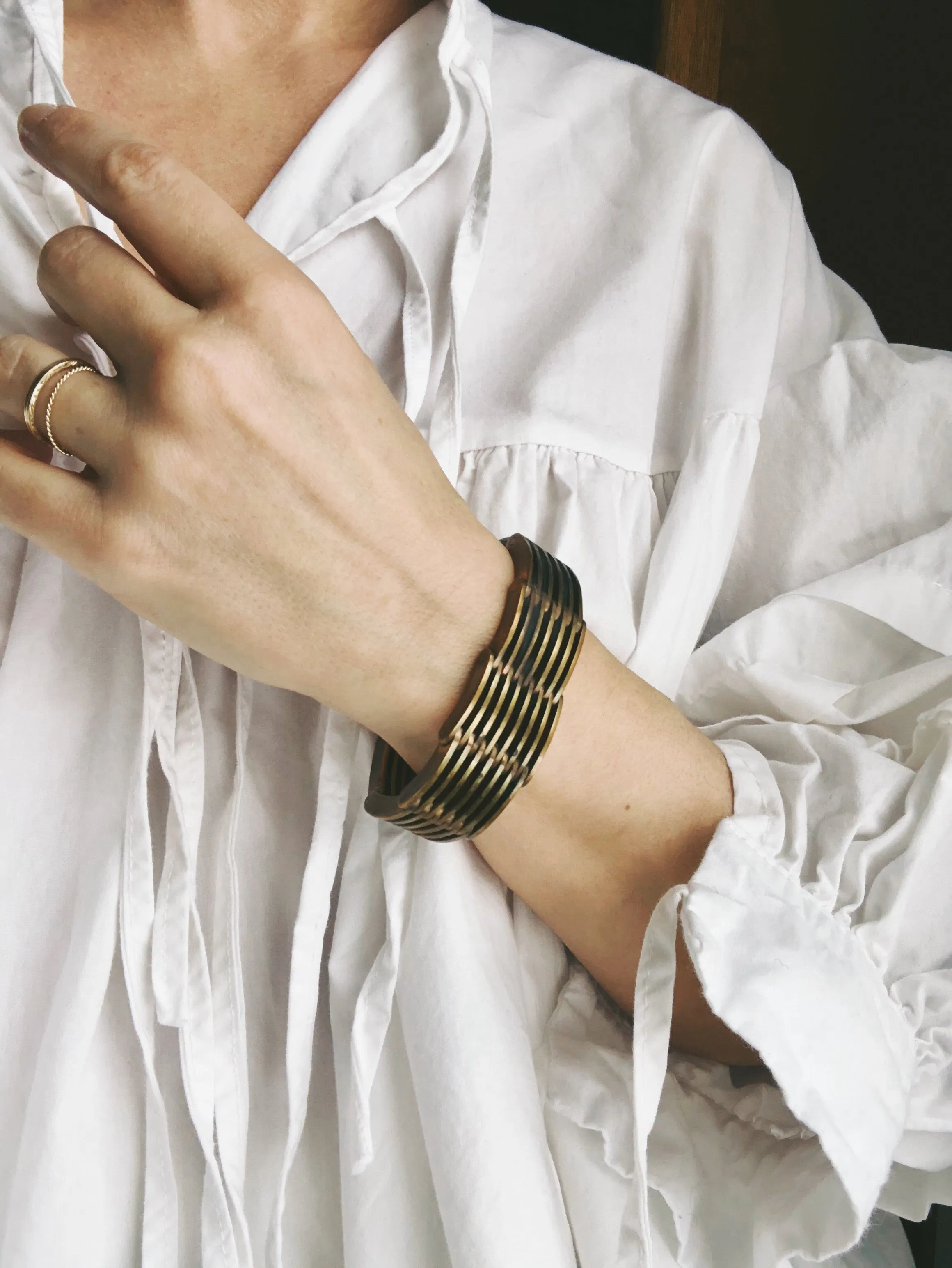 Cité Radieuse Brass Bracelet