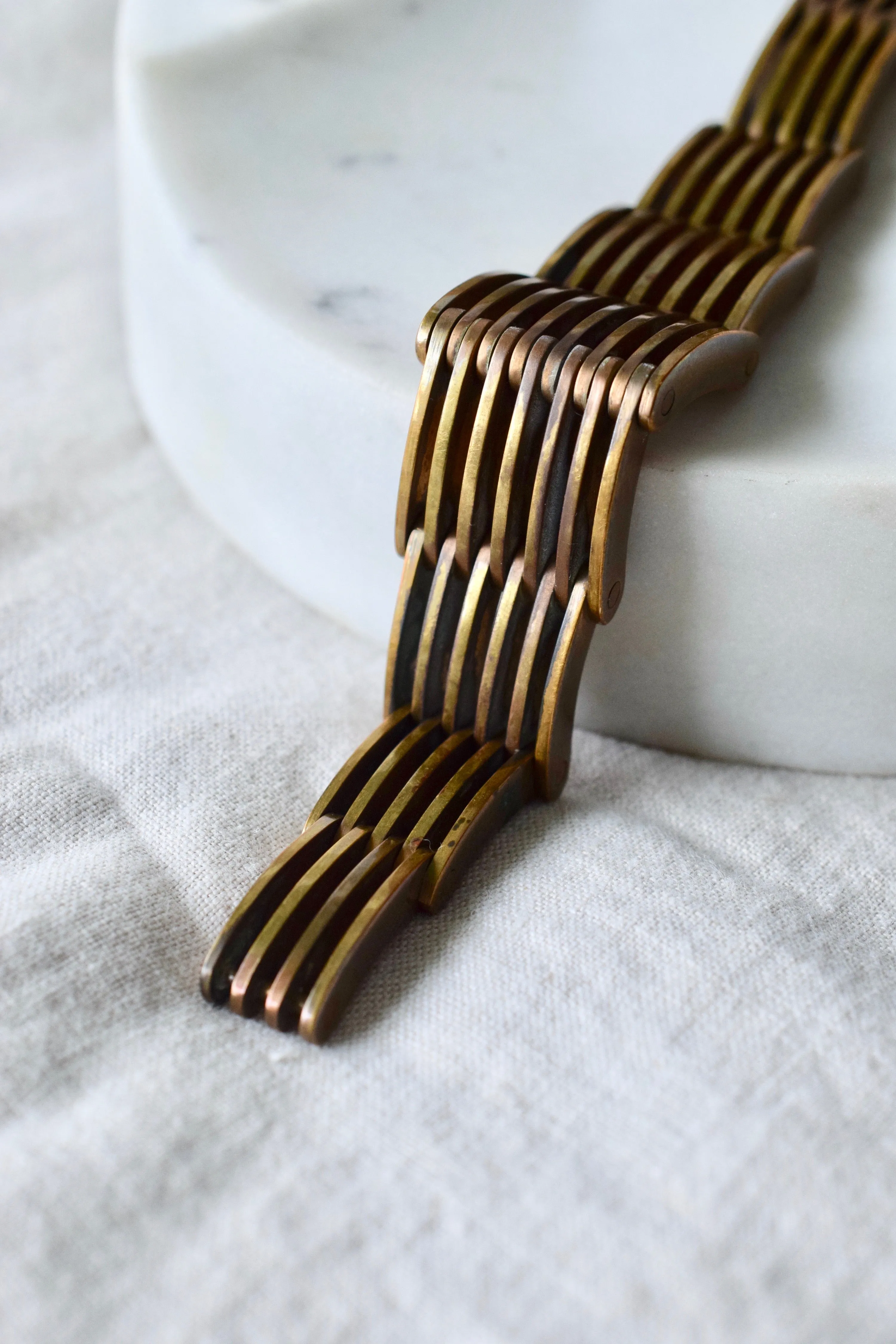 Cité Radieuse Brass Bracelet