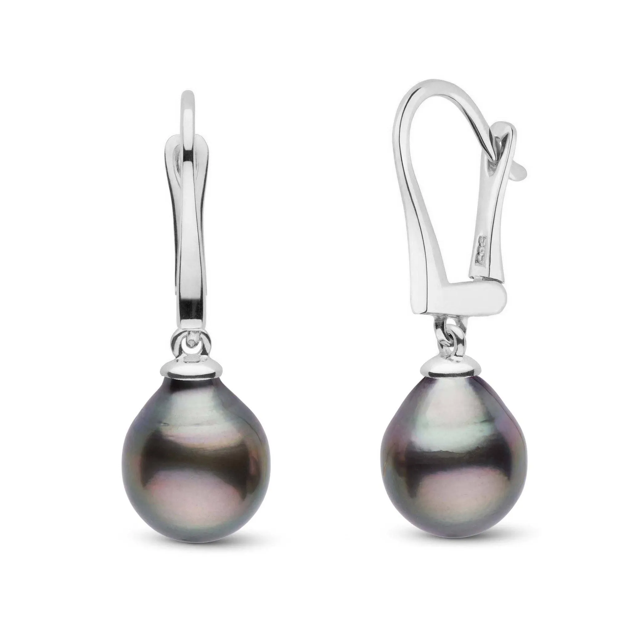 Classic Collection Tahitian Drop 8.0-9.0 mm Pearl Dangle Earrings