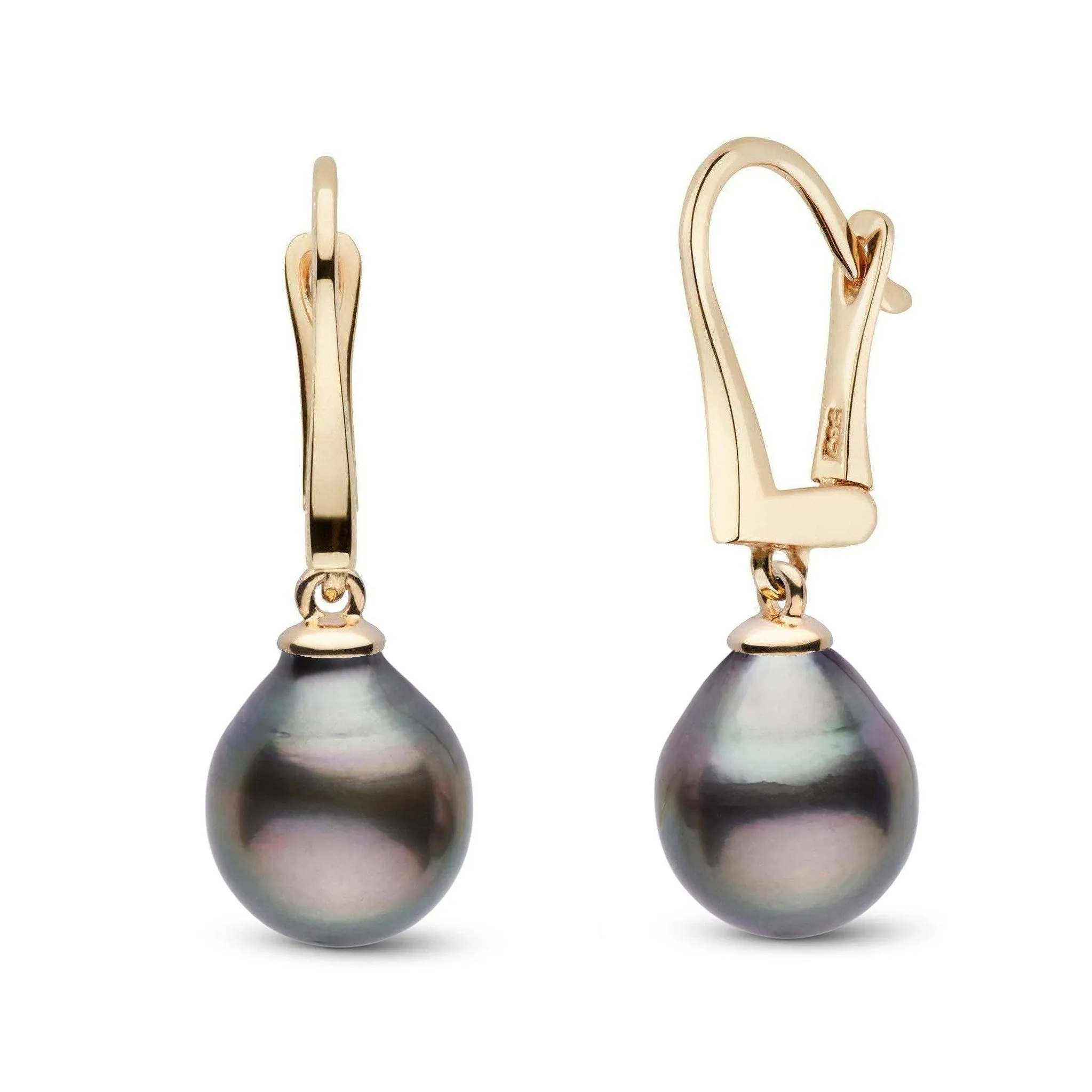 Classic Collection Tahitian Drop 9.0-10.0 mm Pearl Dangle Earrings