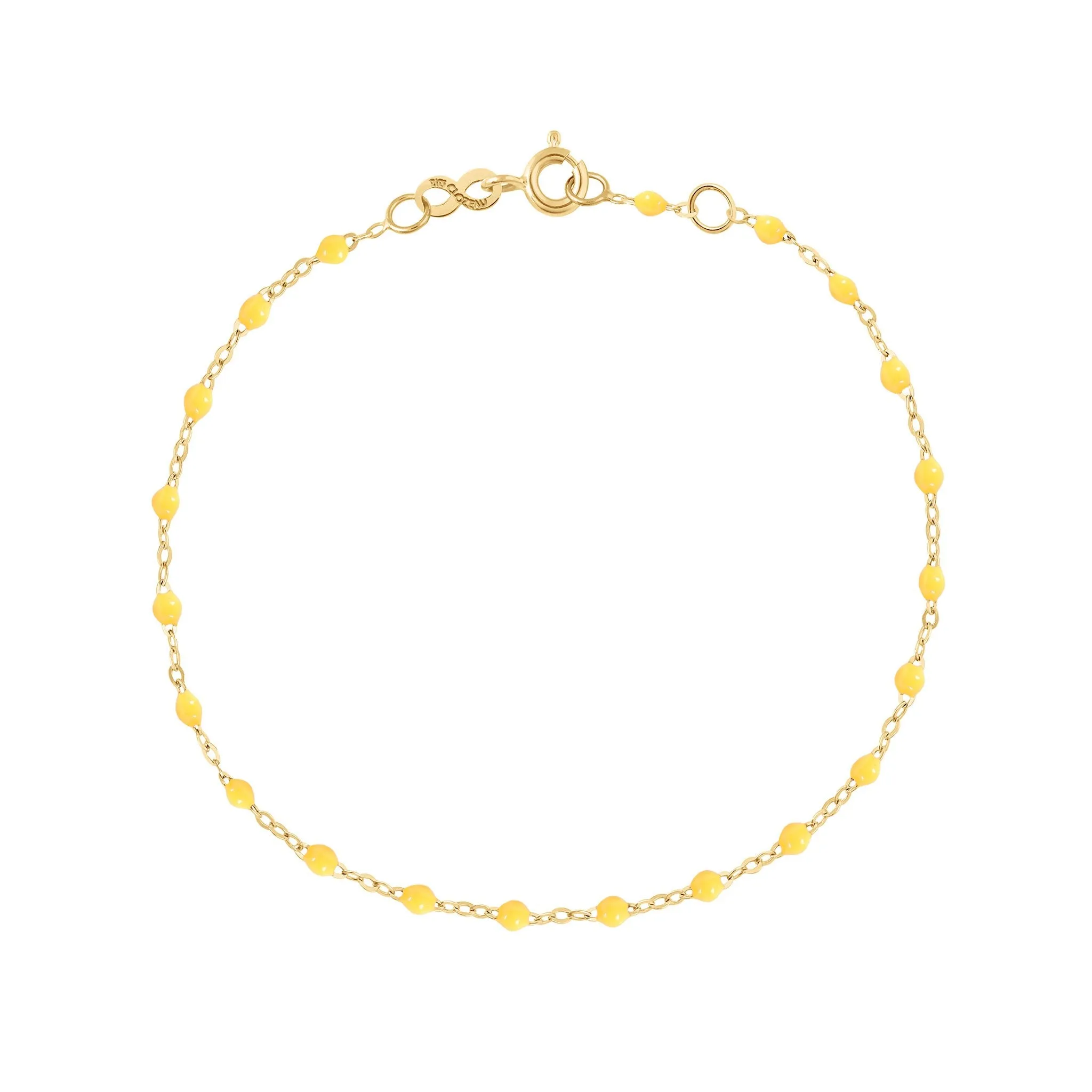 Classic Gigi Lemon bracelet, Yellow Gold, 5.9