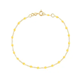 Classic Gigi Lemon bracelet, Yellow Gold, 5.9