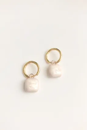 Classic Square Drop Earring