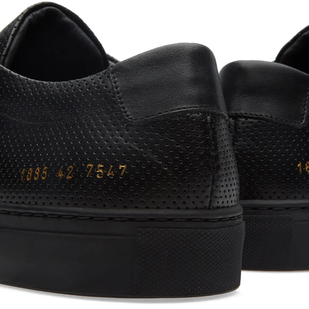 Common Projects Achilles Low PerforatedBlack