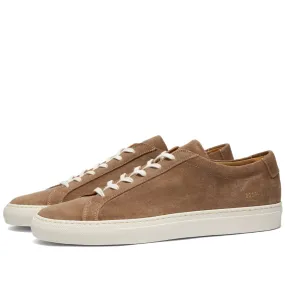 Common Projects Achilles Low Waxed SuedeTan