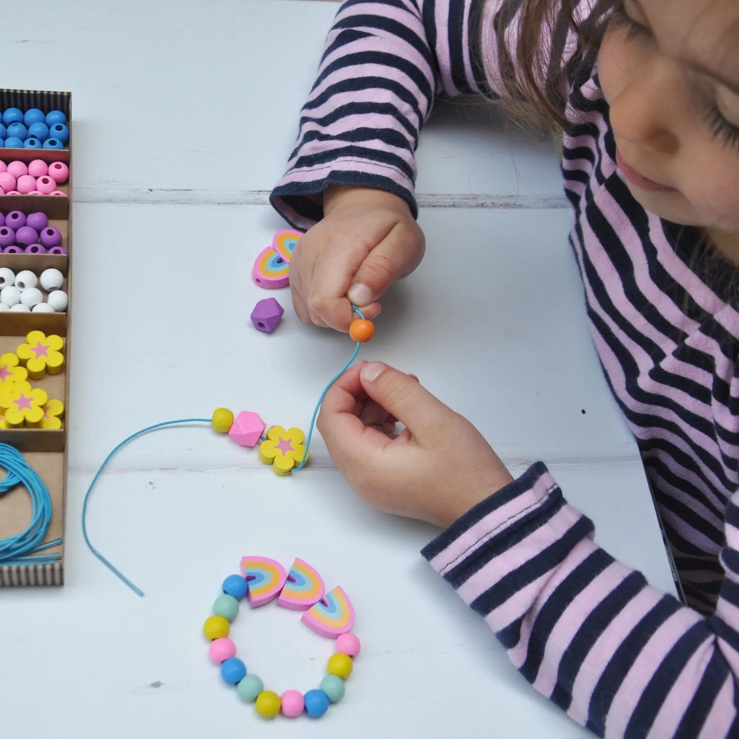 COTTON TWIST- Rainbow Bracelet Making Kit