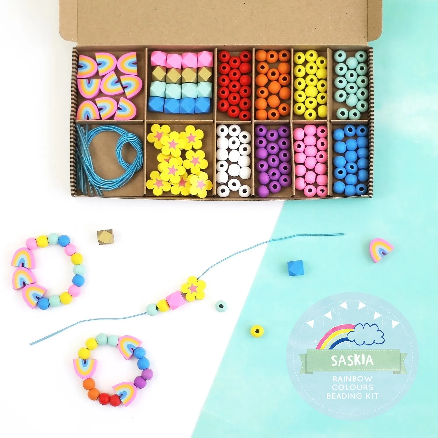 COTTON TWIST- Rainbow Bracelet Making Kit