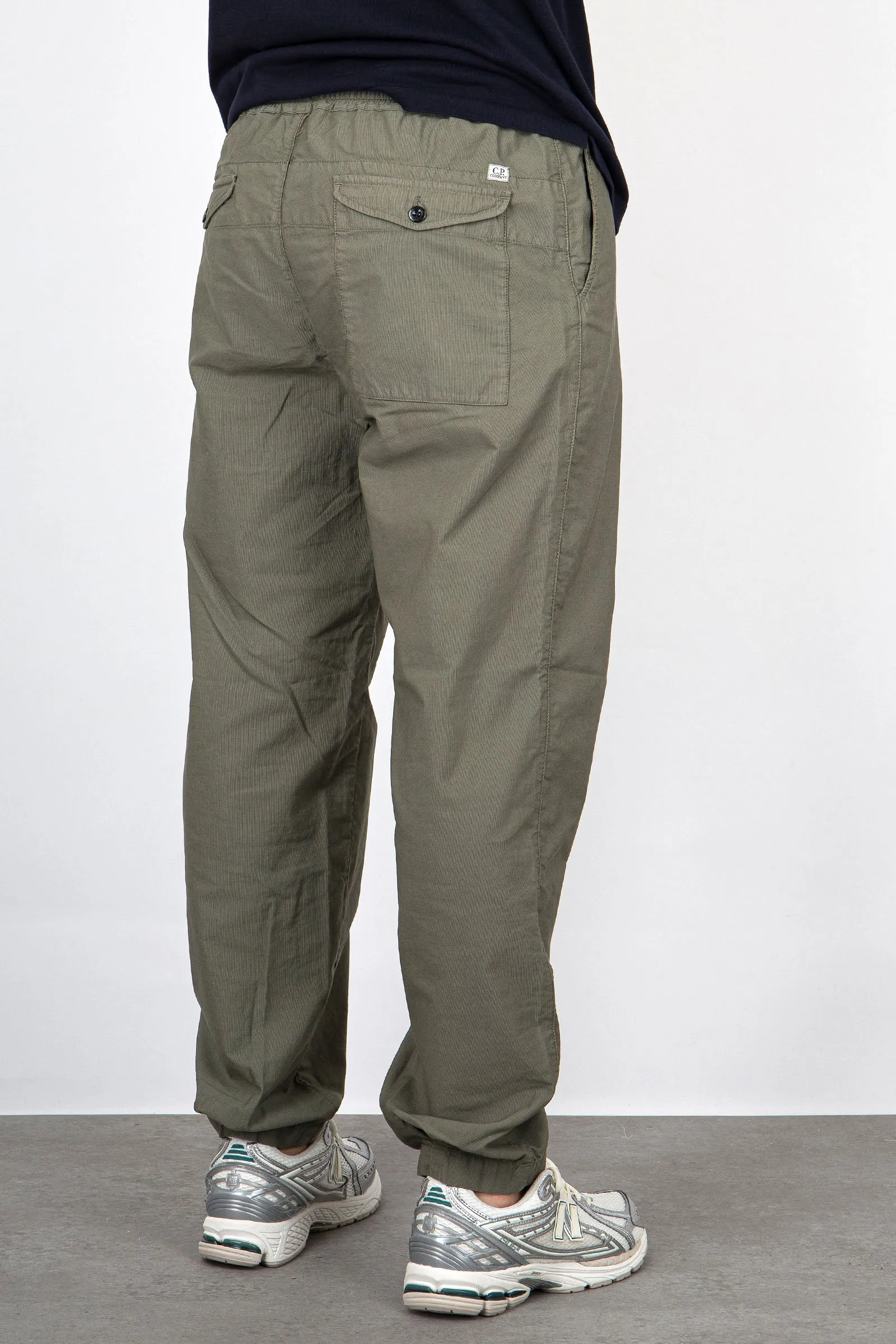 C.P. Company Pantalone Cargo Cotone Verde Militare